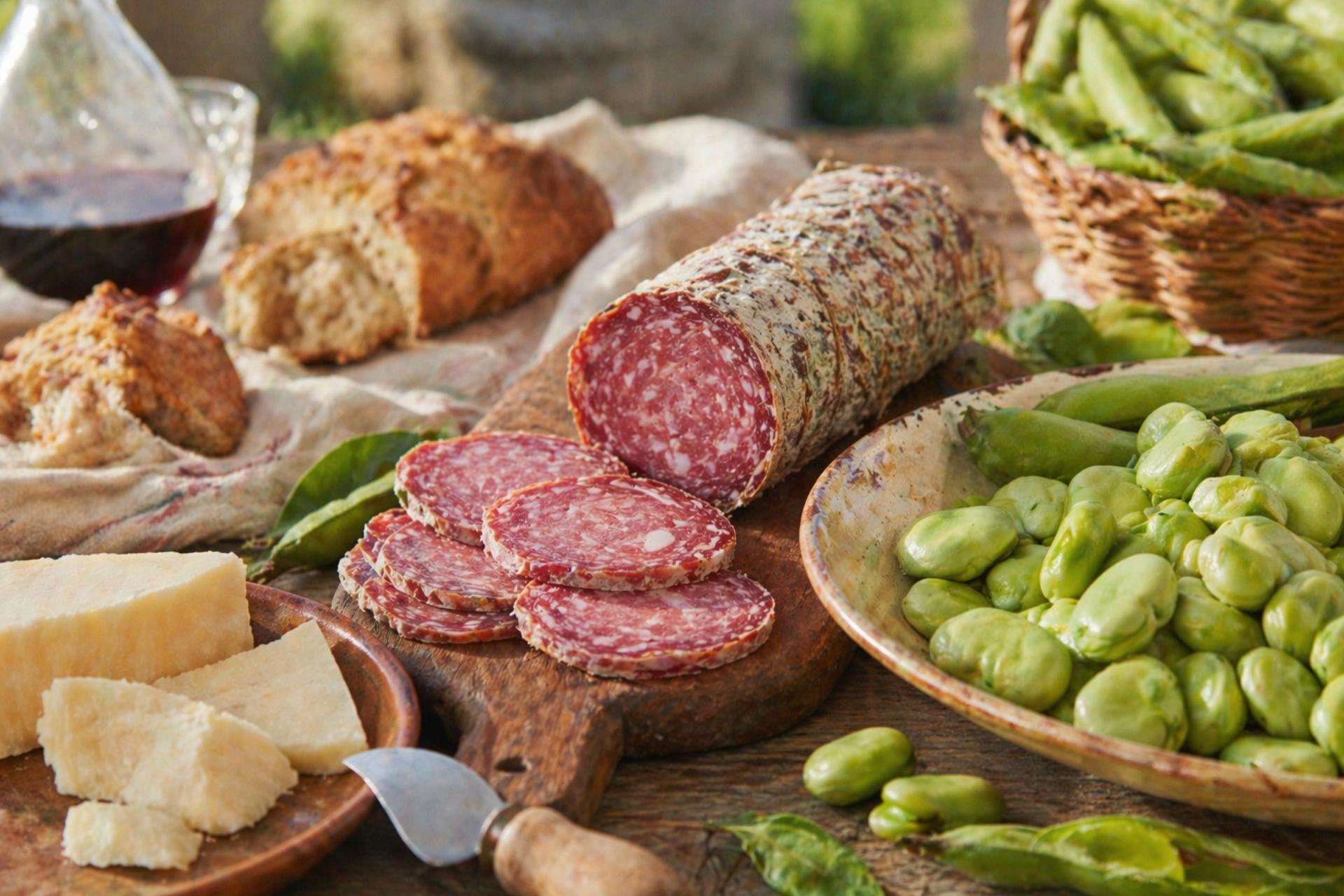 Fave, salame e pecorino: la tradizione primaverile tra Liguria e gite all’aria aperta